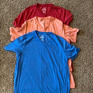 Set of three unbelievably soft ultimate V-necks